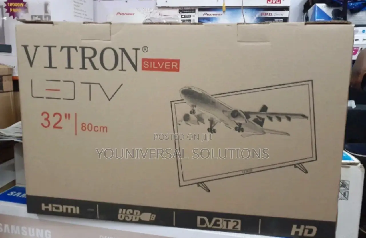 Flameless Vitron 32 Inches Digital T.V.
