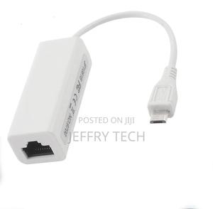 Micro USB 2.0 to Fast Ethernet RJ45 Network LAN Adapter 100M - thumbnail 2