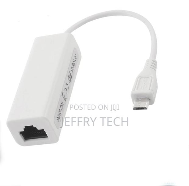 Micro USB 2.0 to Fast Ethernet RJ45 Network LAN Adapter 100M - main view