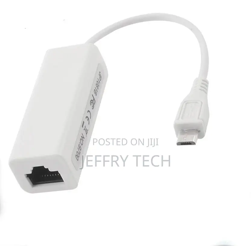 Micro USB 2.0 to Fast Ethernet RJ45 Network LAN Adapter 100M