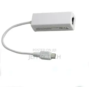 Micro USB 2.0 to Fast Ethernet RJ45 Network LAN Adapter 100M