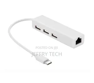 Pogo Usb to RJ45 Converter Network Hi Speed Usb Type C to 3