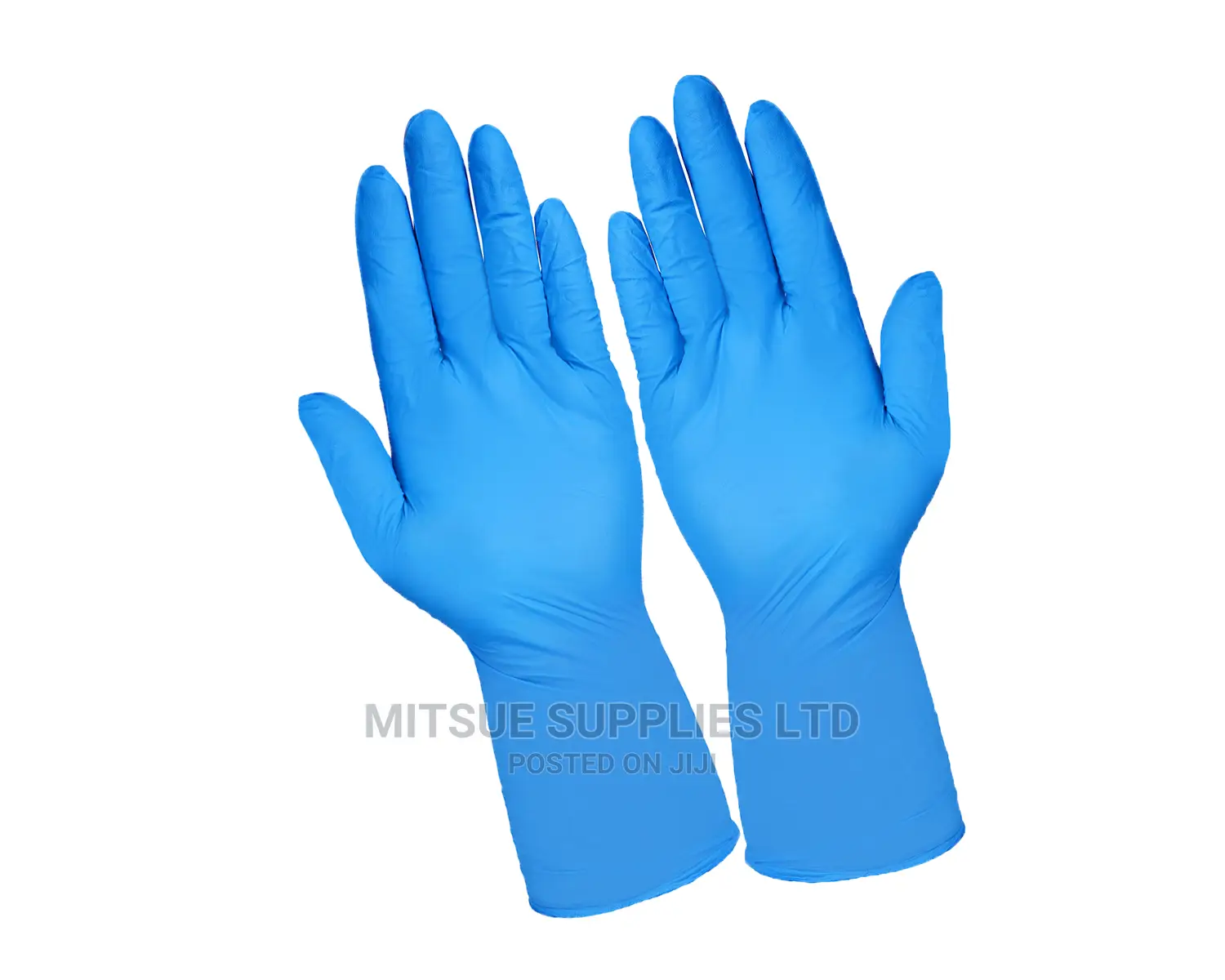 Gloves Nitrile Examination Powdered Free Pkt of 100