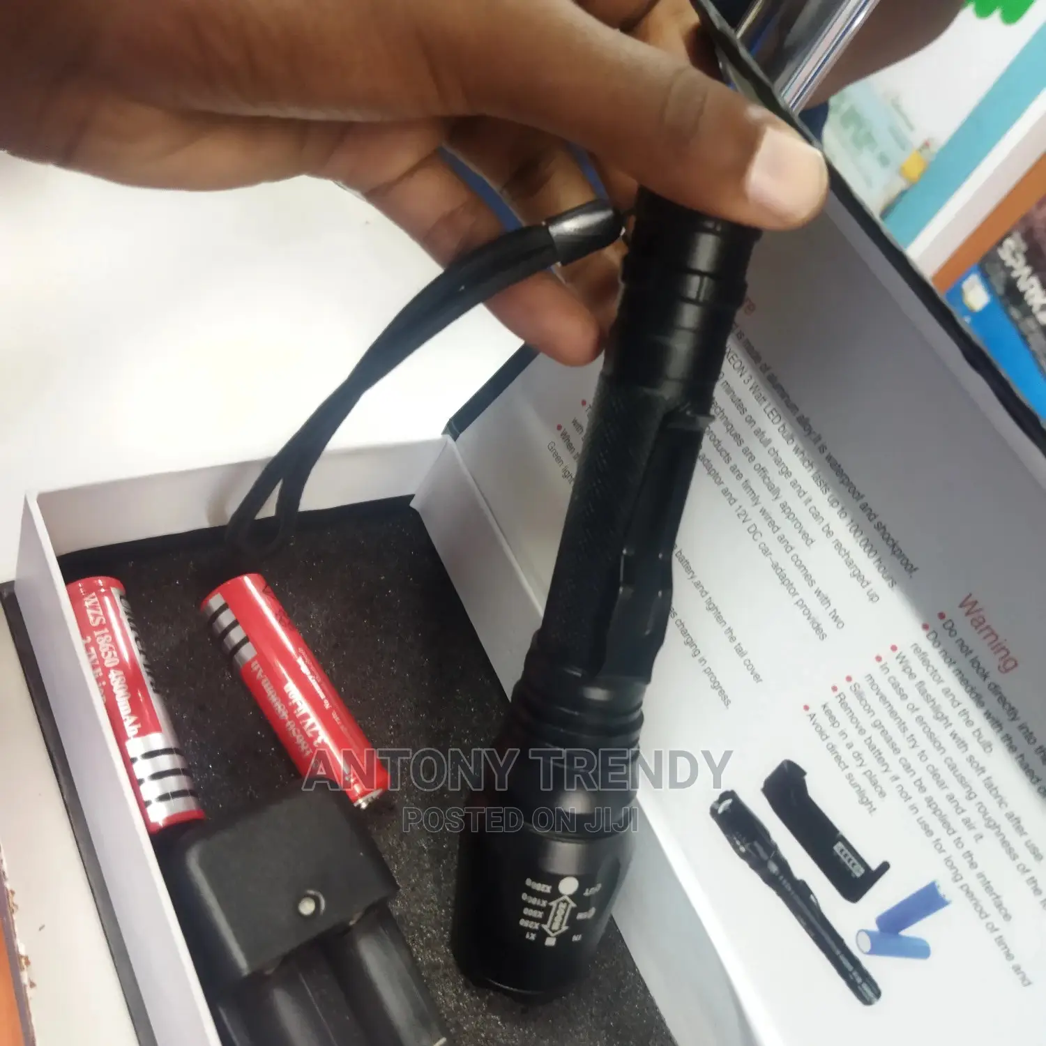 Xml T6 Highlight Torch