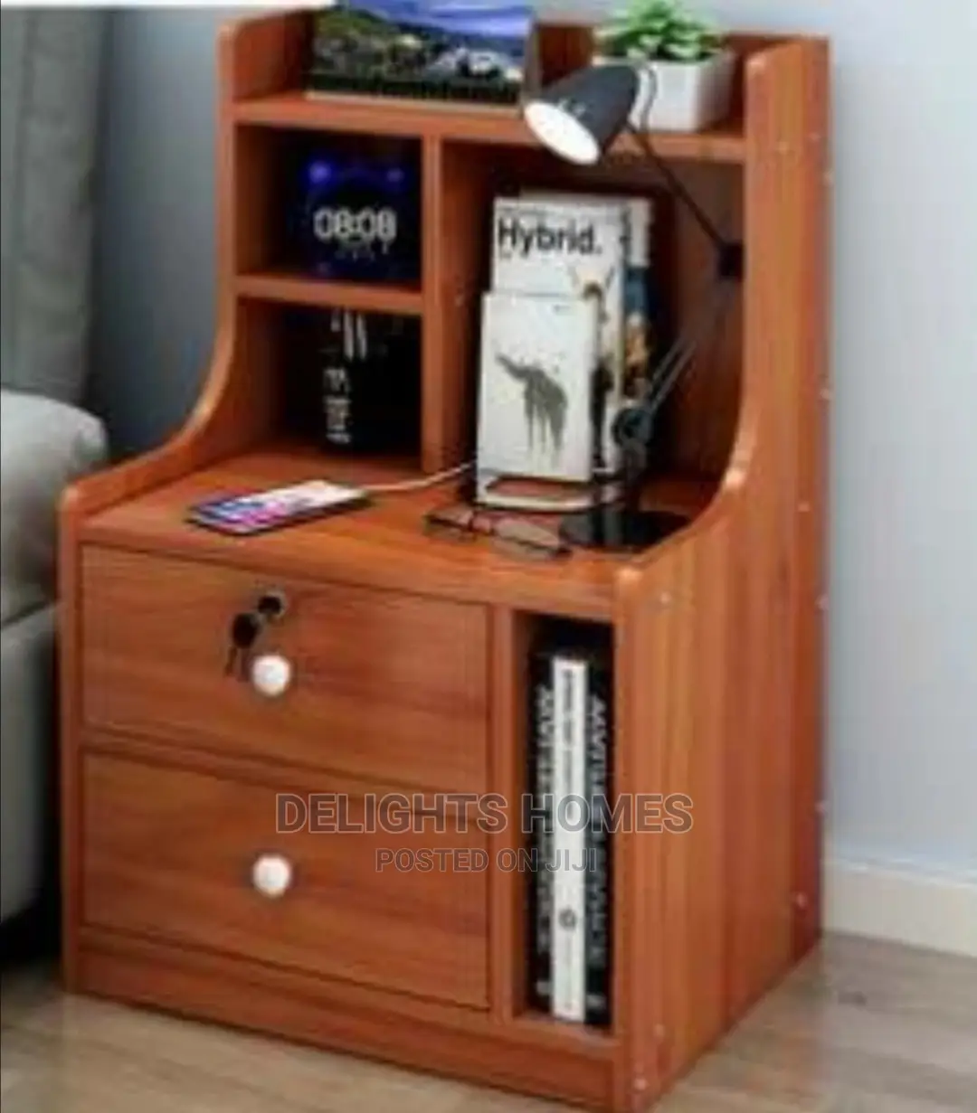 Wooden Modern Bedside Table