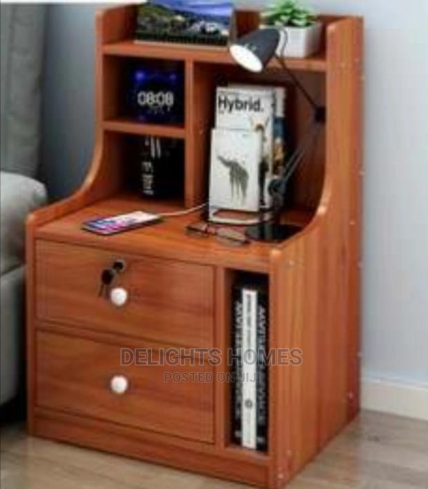 Wooden Modern Bedside Table - thumbnail 2
