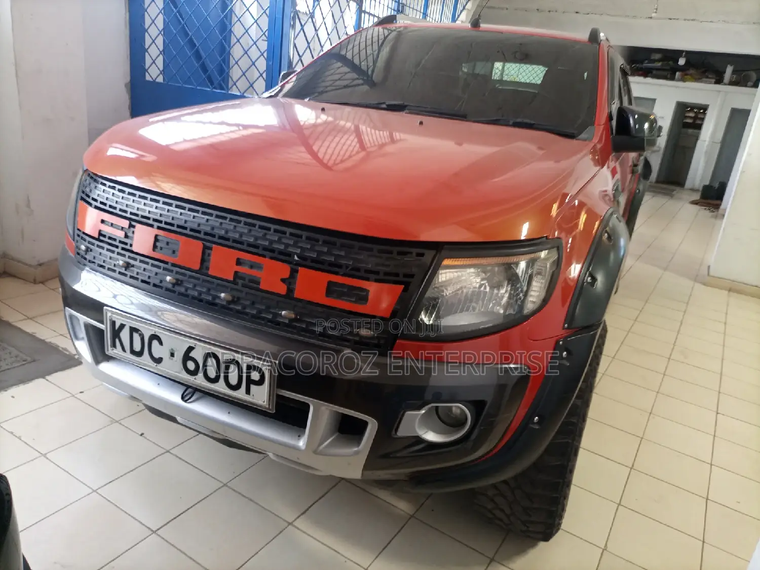 Ford Ranger 2014 Orange