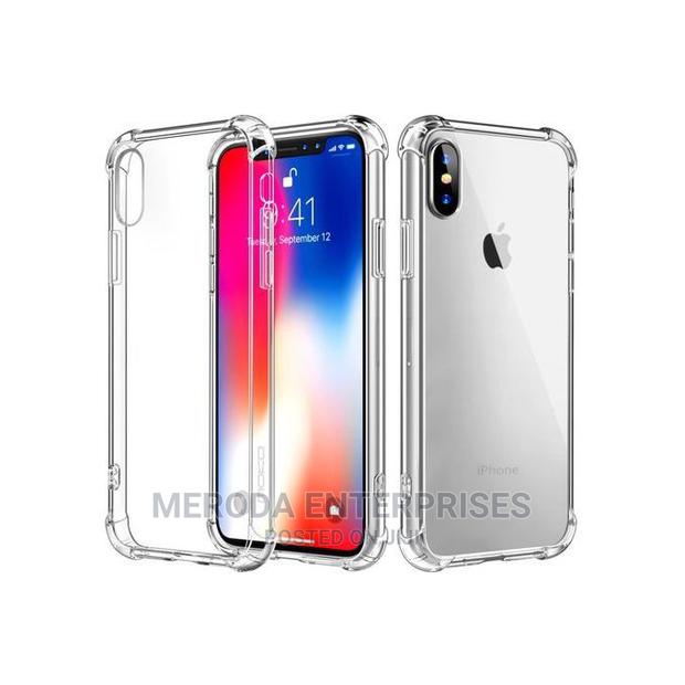 iPhone X Crystal Clear Cover Shockproof TPU Edge - main view