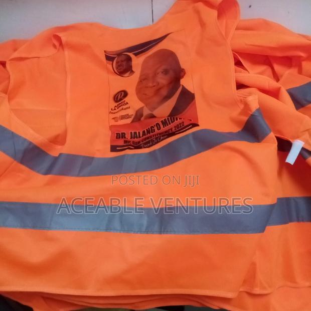 Printed Orange Reflector Jackets