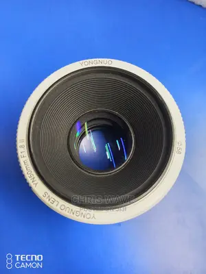 Canon 50mm F1.8 White Prime Lens