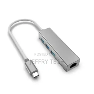 Type-C Hub USB 3.0 HUB 3 Ports PD Charging Acceptable Space