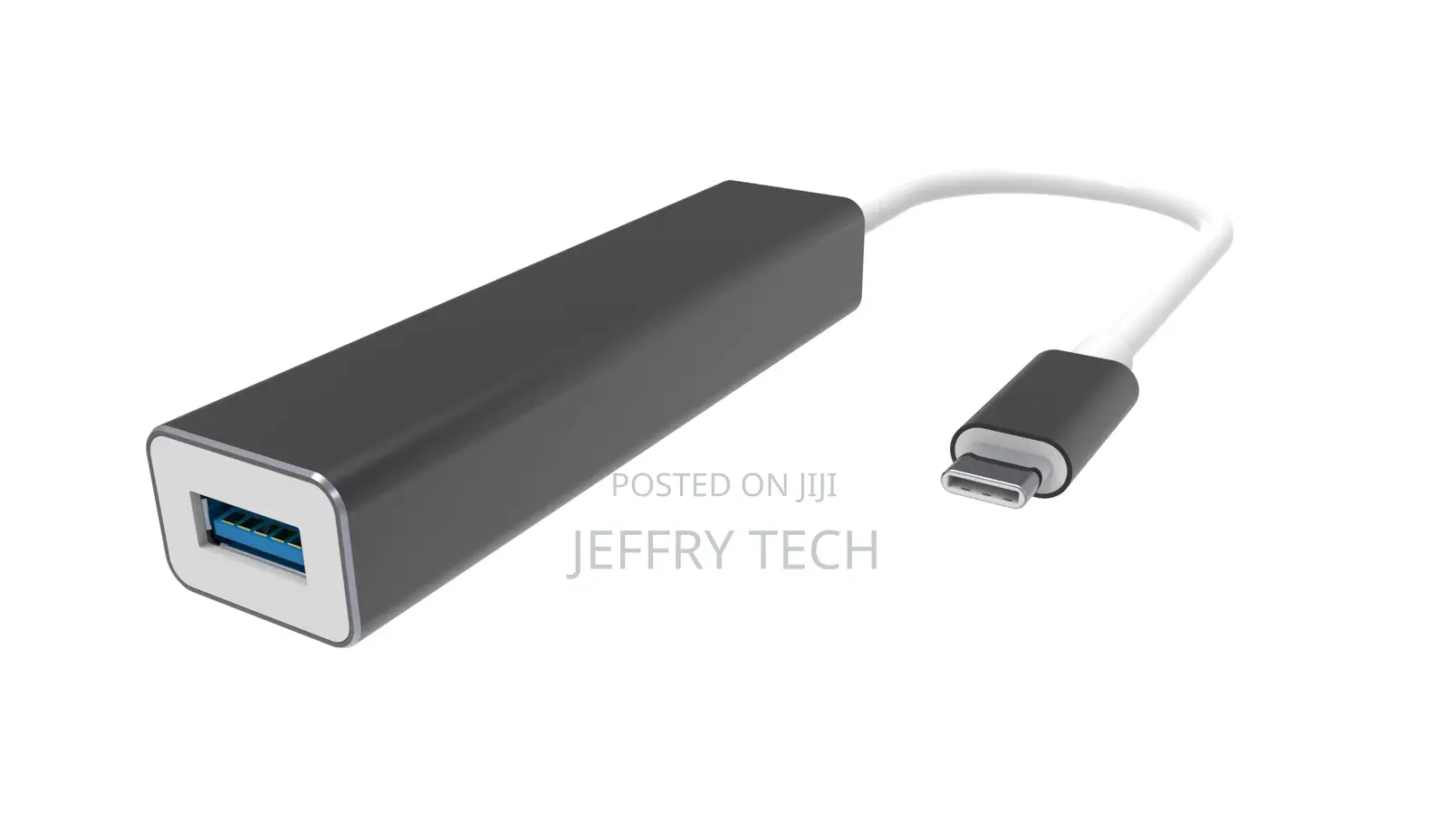 Aluminum Shell USB-C to 4-Port USB 3.0 Hub