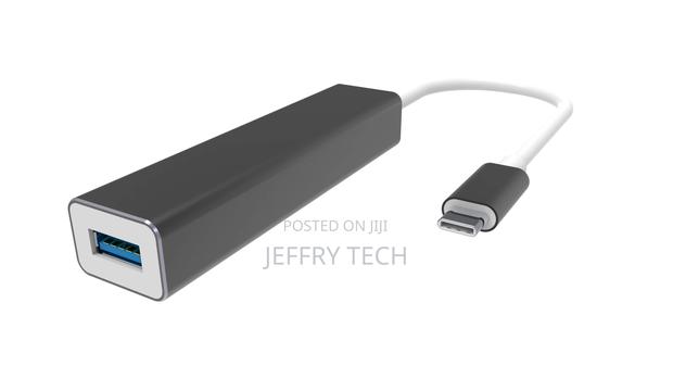 Aluminum Shell USB-C to 4-Port USB 3.0 Hub - thumbnail 2