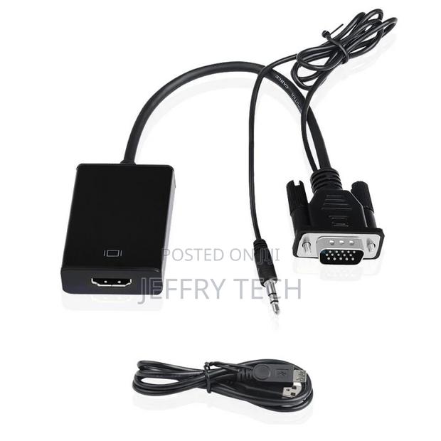 High Quality VGA to HDTV Converter 4k at 1080P HDMI Adapter Wit
