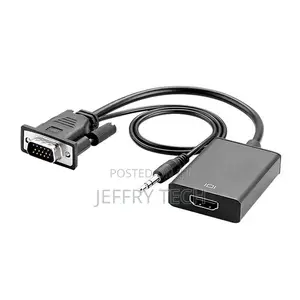 High Quality VGA to HDTV Converter 4k at 1080P HDMI Adapter Wit