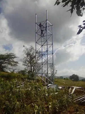 Aluminum Painted Mild Pressed Steel Tank and Steel Tower