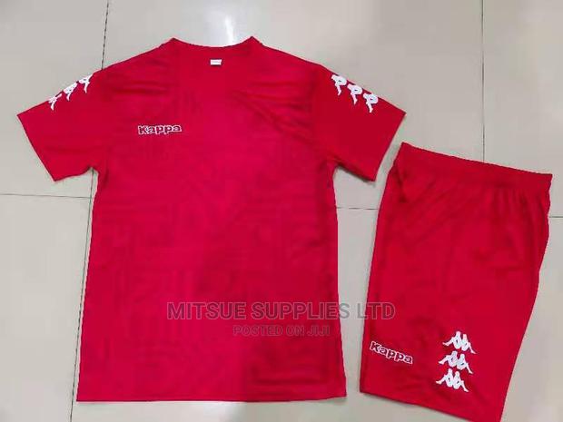 Kappa Football Uniforms- Red - main view