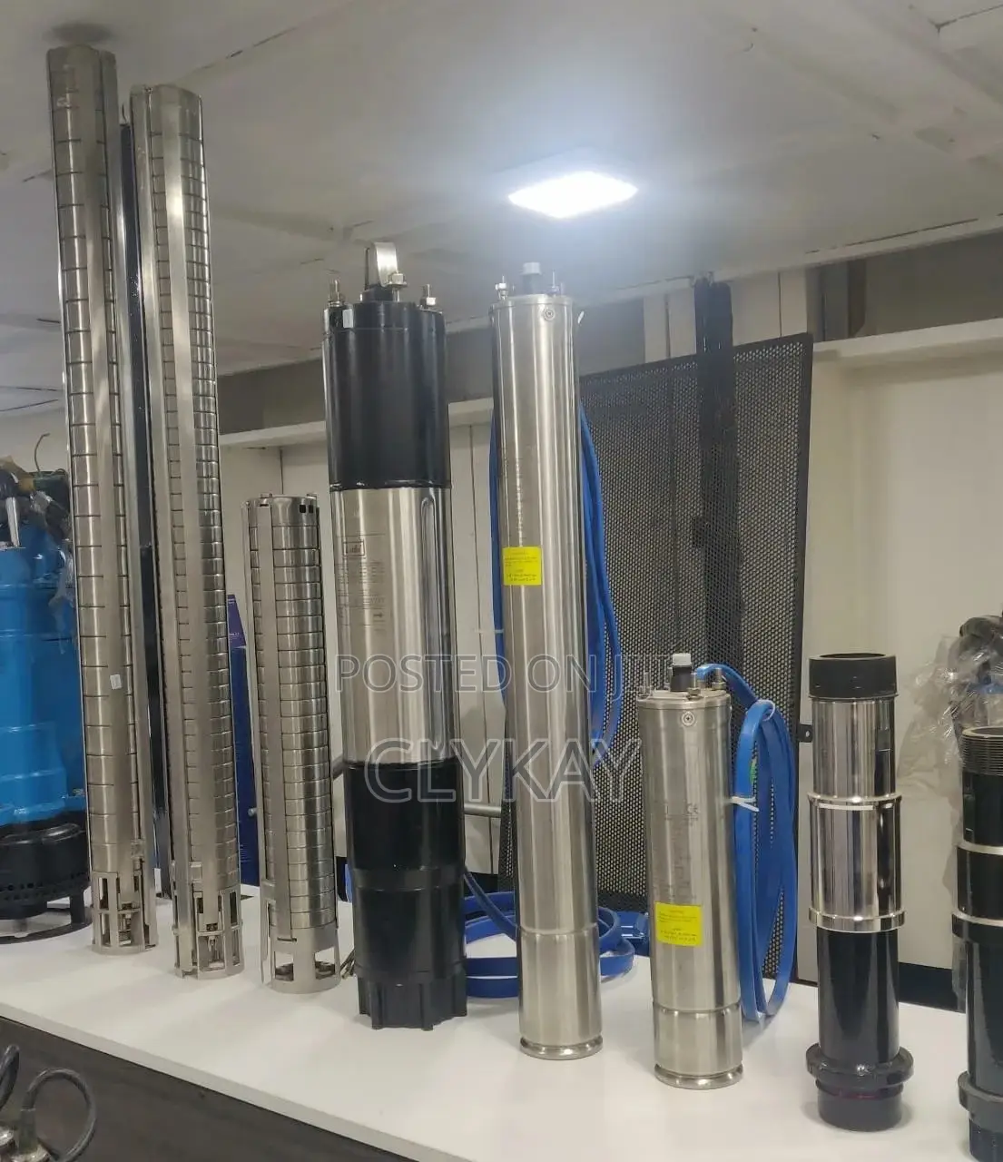 Submersible Pumps, Column Pipes and Borehole Accessories