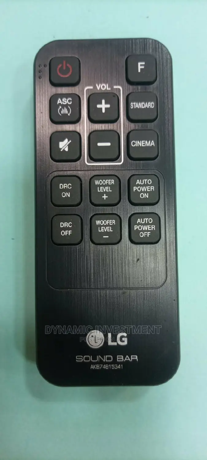 Lg Sound Bar Remotes