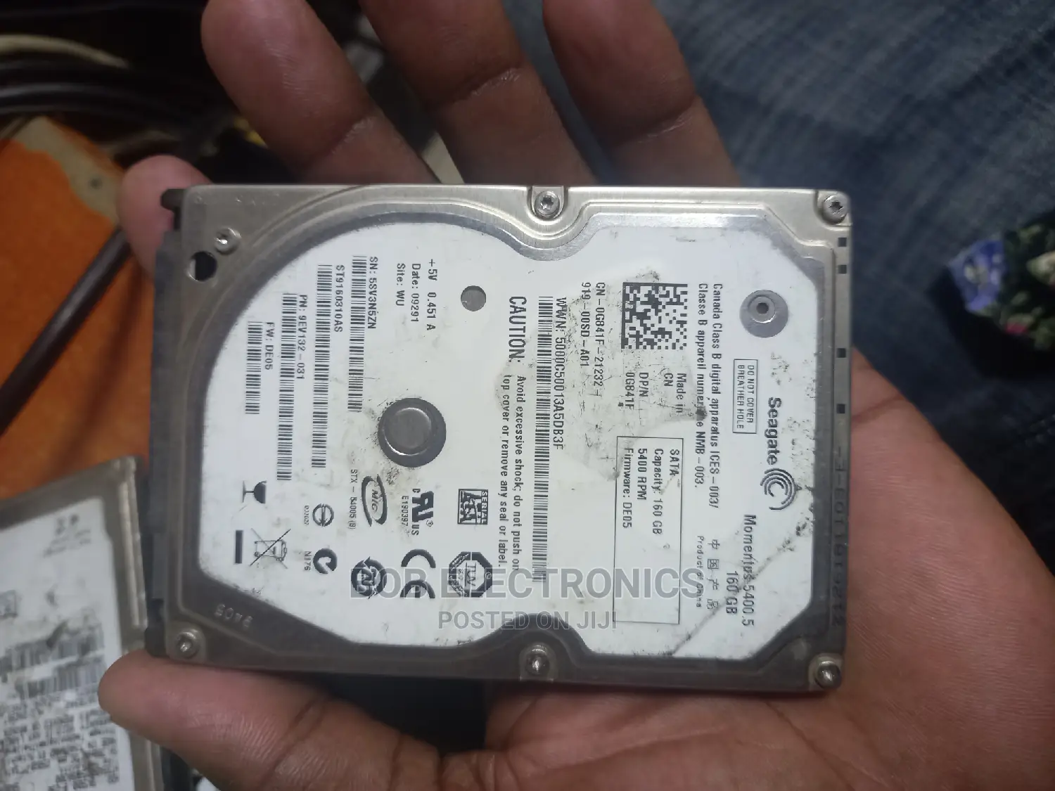 Laptop Internal Hard Drive (HDD With Software )