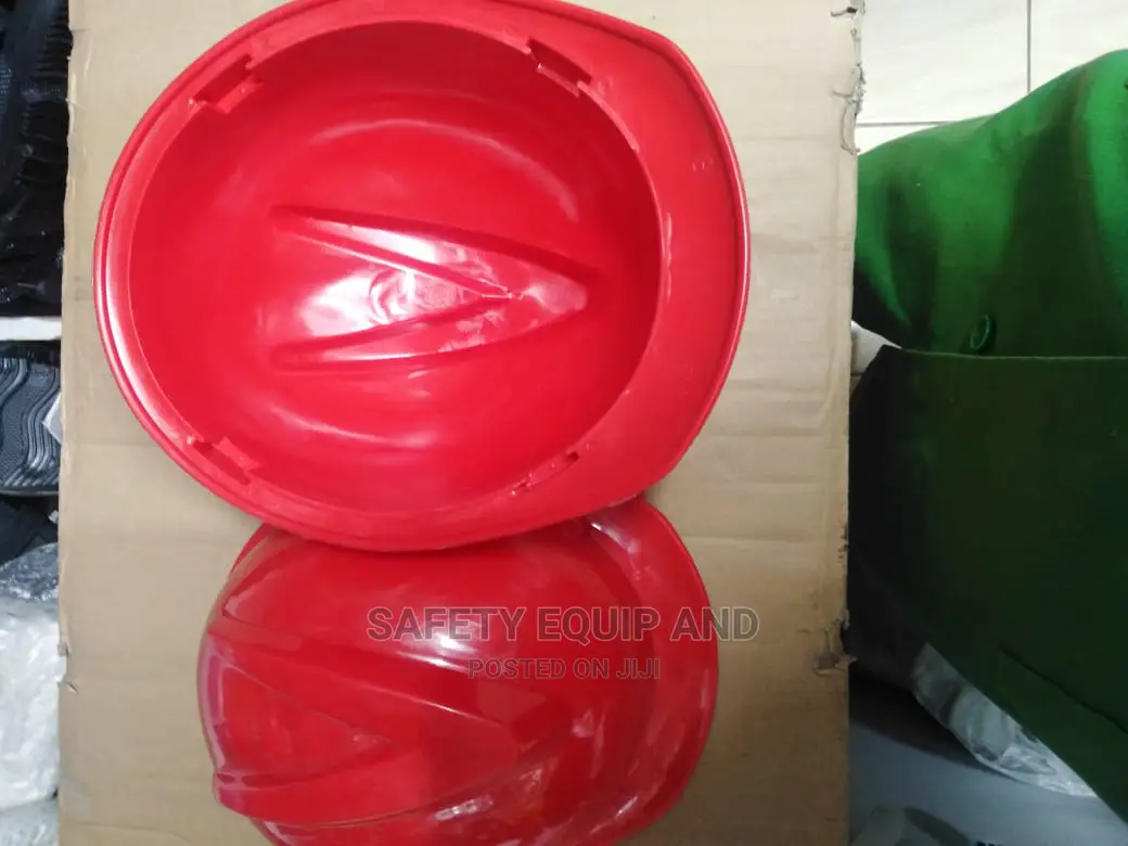 Safety Hub Red China Helmets