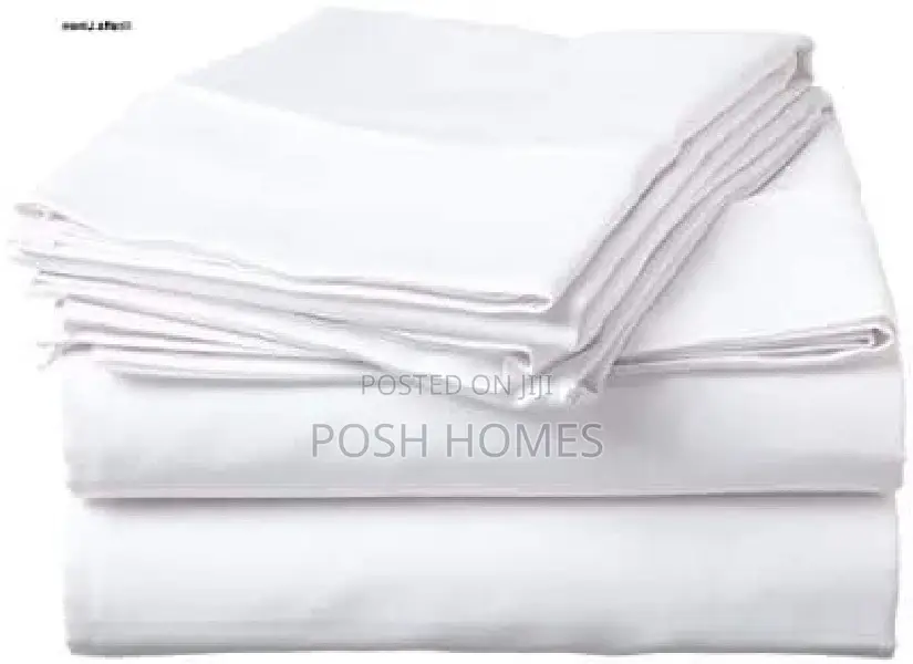 White Cotton Bed Sheets