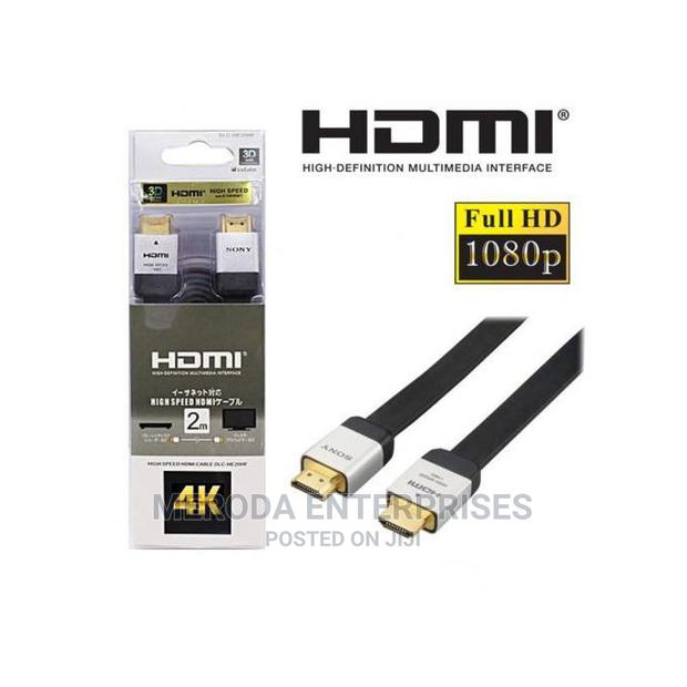 Sony HDMI 4K High Speed Cable 2 METERS - main view