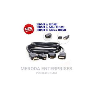 Generic 3 in 1 HDMI to Mini/Micro HDMI Cable - thumbnail 2