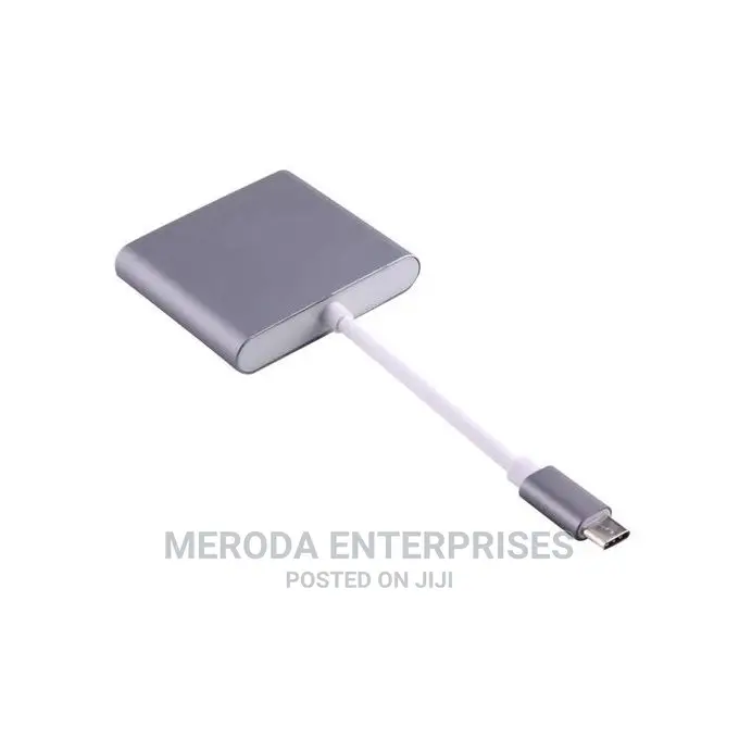 Usb 3.1 Type-C Male to Usb 3.1 Type-C Female and Hdmi Female