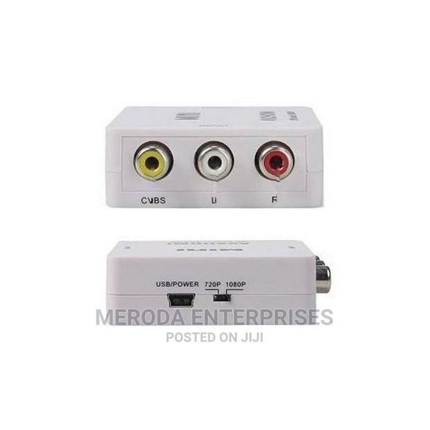 Generic AV to HDMI Adapter - White - main view