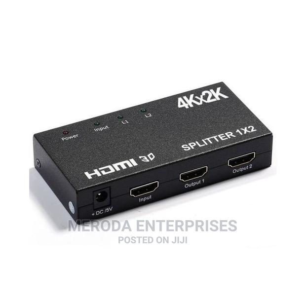 HDMI Amplifier Splitter 1x2 1 Input 2 Output 4kx2k Suppo