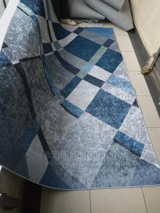 Blue 3d Carpet