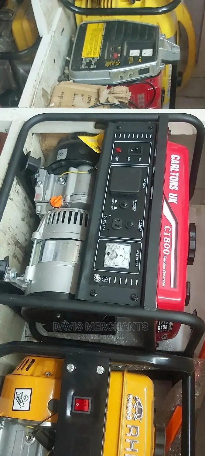 Cartons 1.7 Kva Petrol Generator High Performance