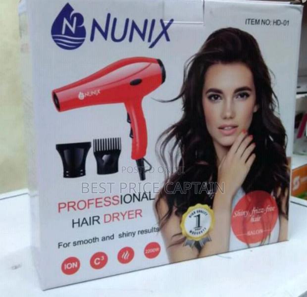 Nunix Hair Dryer - main view