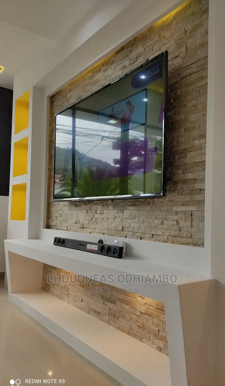 Gypsum Wall Unit TV Niche