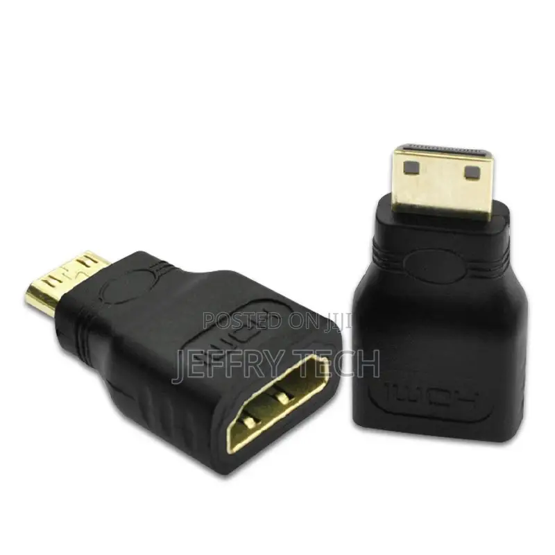 Gold Plated 1080P Mini HDMI Male to HDMI(Type A) Female Adap