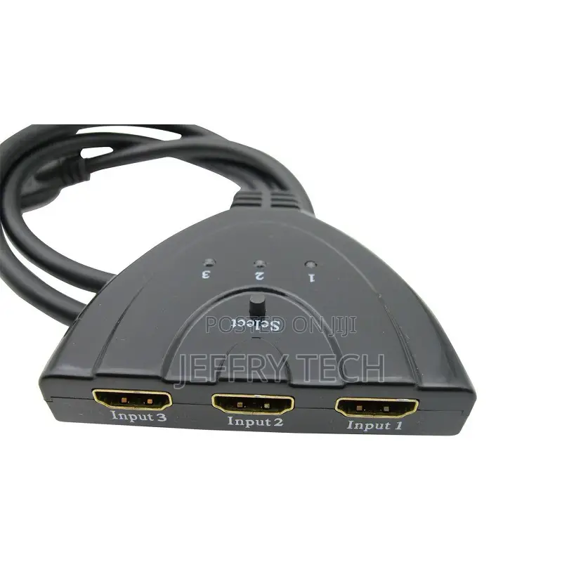 3x1 HDMI 2.0 Pigtail Switch - HDMI 3 in 1 Out Switch With Pi