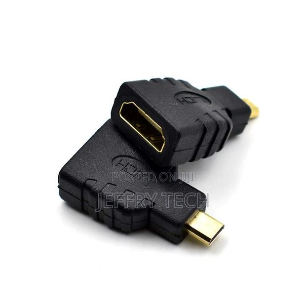 HDMI Type Micro D Male to HDMI Female Coupler Connector For