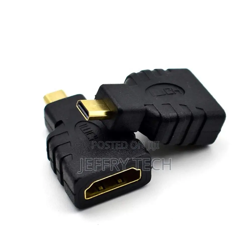 HDMI Type Micro D Male to HDMI Female Coupler Connector For