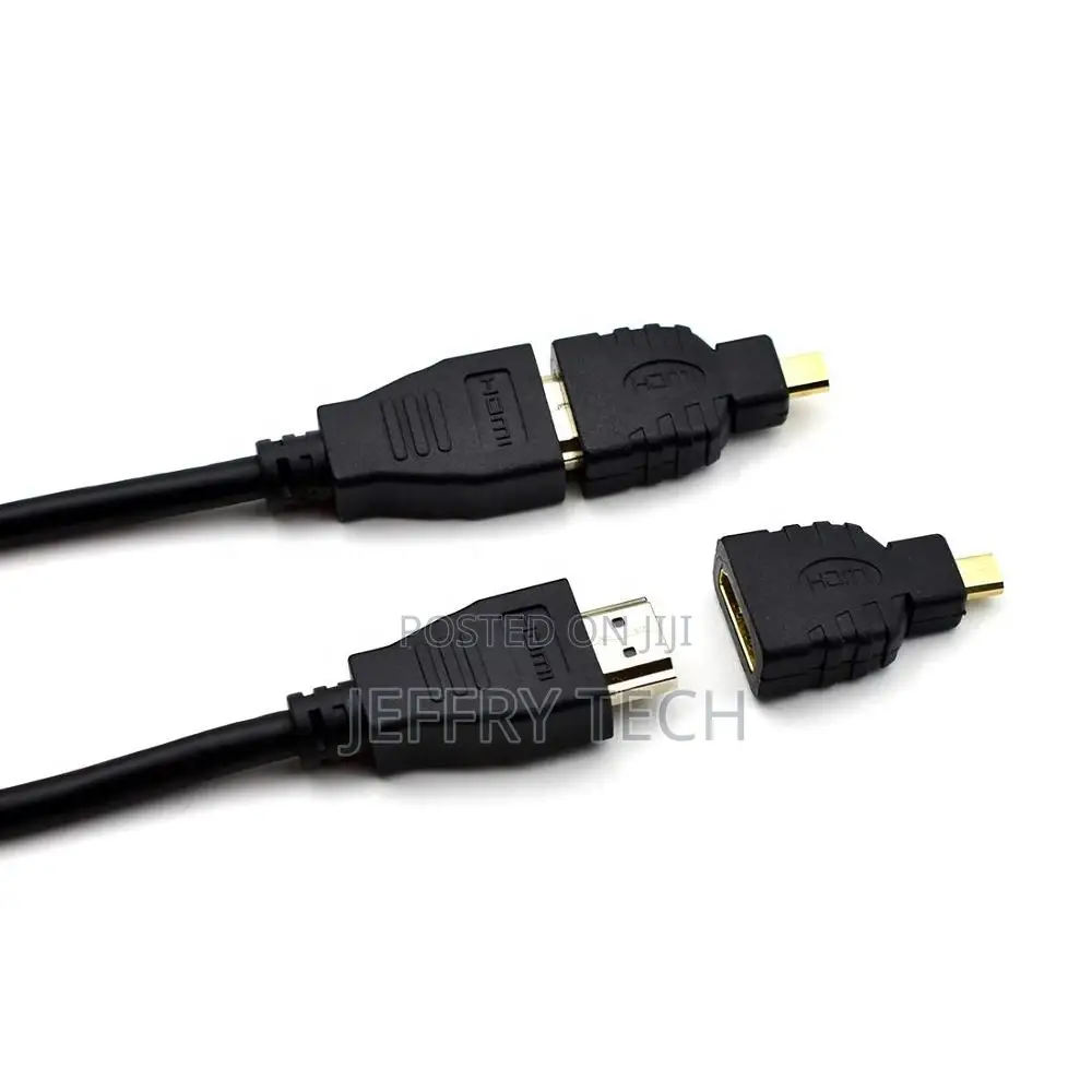 HDMI Type Micro D Male to HDMI Female Coupler Connector For