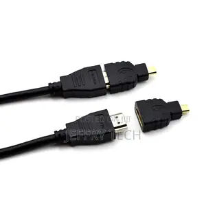 HDMI Type Micro D Male to HDMI Female Coupler Connector For