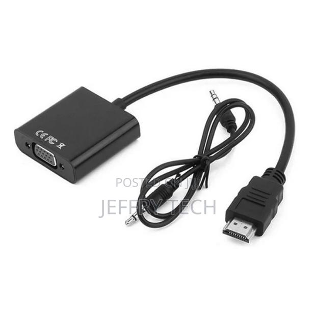 30% Off Mini HDTV 4K Male HDMI to VGA Audio Converter Cable
