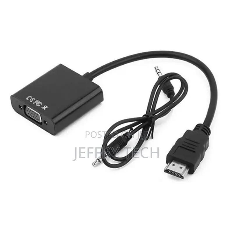 30% Off Mini HDTV 4K Male HDMI to VGA Audio Converter Cable