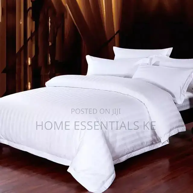 White Striped Duvet Cover Set 1pc Duvet Cover 6 by 6