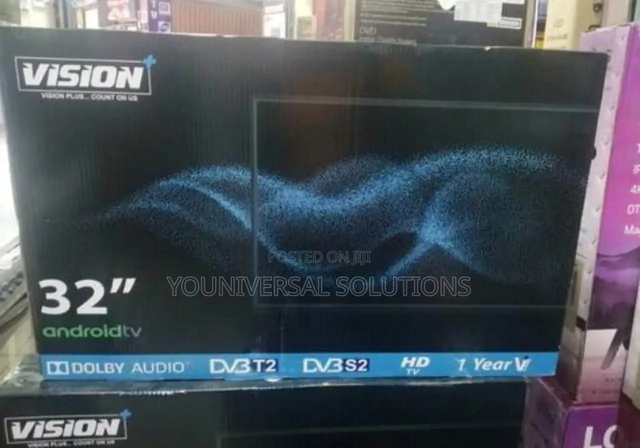 Vision 32 Inches Smart Android Tv Bluetooth Enabled.