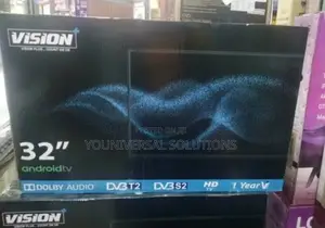 Vision 32 Inches Smart Android Tv Bluetooth Enabled.