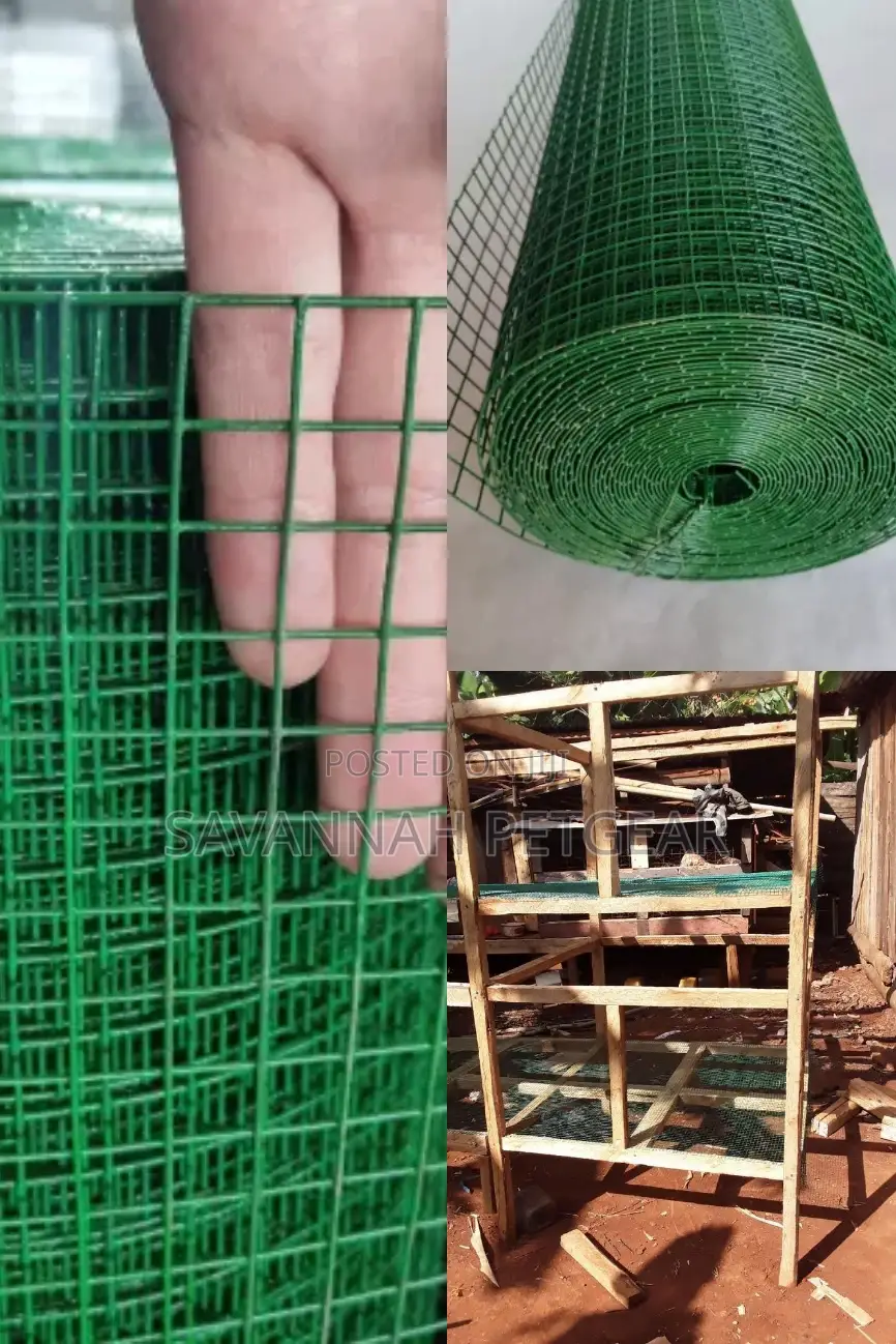 1⁄2 Inch PVC Coated Forg Wire Mesh for Rabbits Chicken Cages
