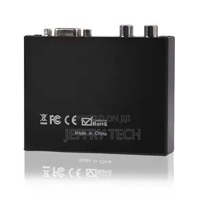 VGA#R/L Stereo Audio to HDMI Converter With Adapter Full HD
