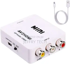 CVBS Video Audio Converter Adapter Supporting PAL/NTSC For