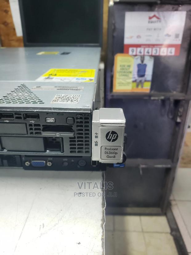 HP DL360 Gen8 Servers - main view